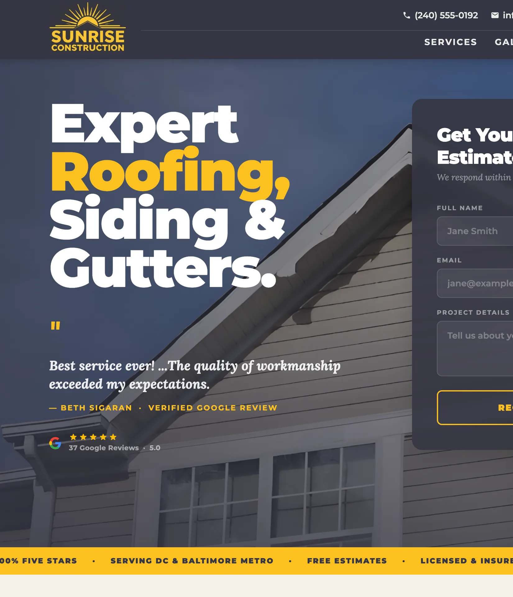 Professional workspace